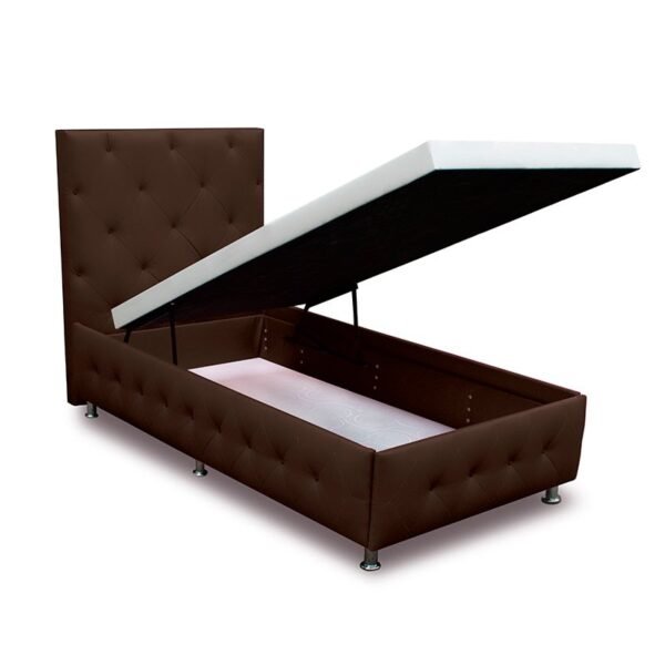 CAMA BAÚL CAPITONEADA + CABECERO HASTA EL PISO - Imagen 4