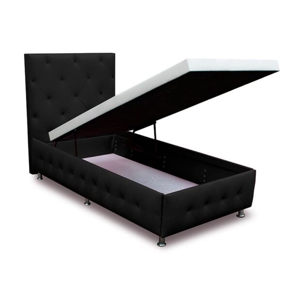 CAMA BAÚL CAPITONEADA + CABECERO HASTA EL PISO - Imagen 6