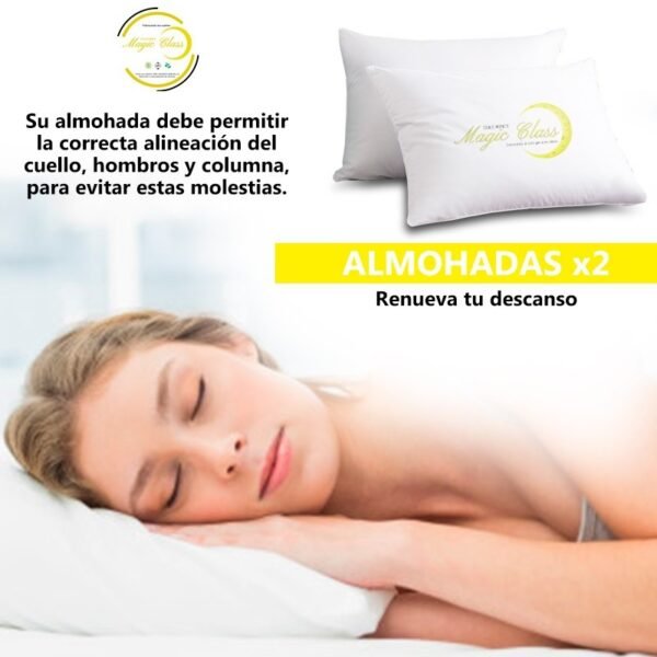 QUEEN ALMOHADAS X2 (50X75) - Imagen 2