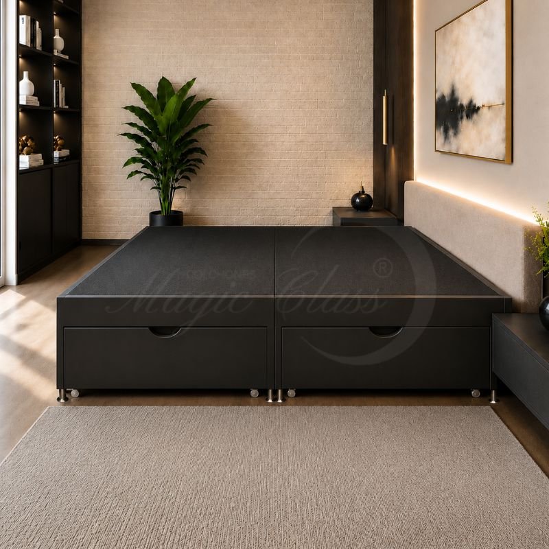 BASE CAMA CON CAJONES DIVIDIDA - Imagen 2
