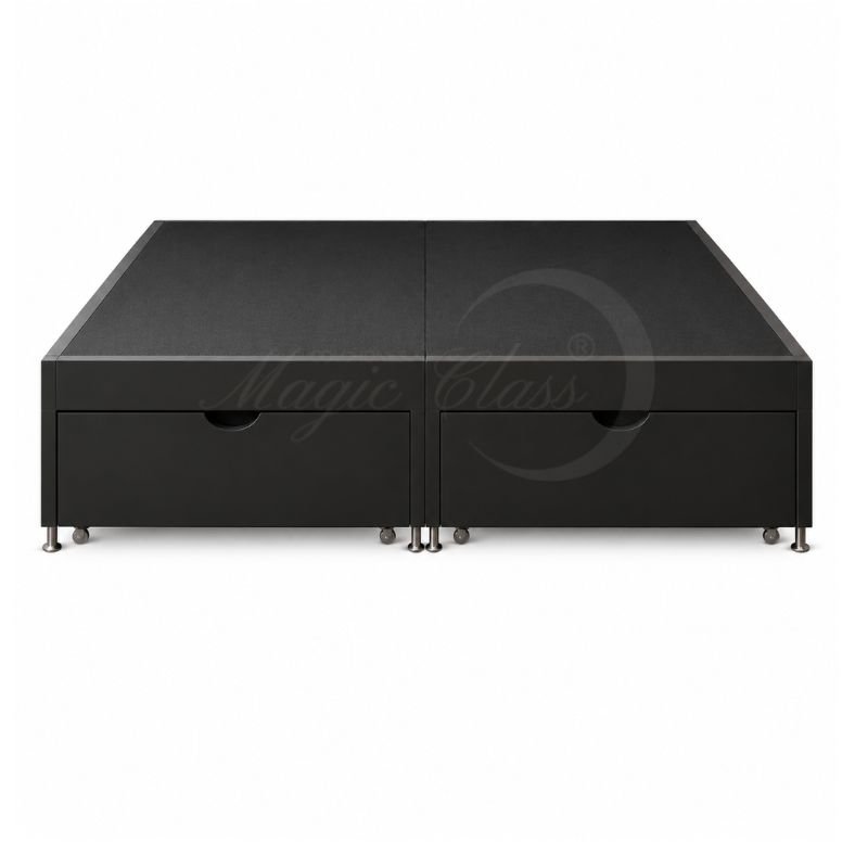 BASE CAMA DIVIDIDA CON 4 CAJONES LATERALES - Imagen 2