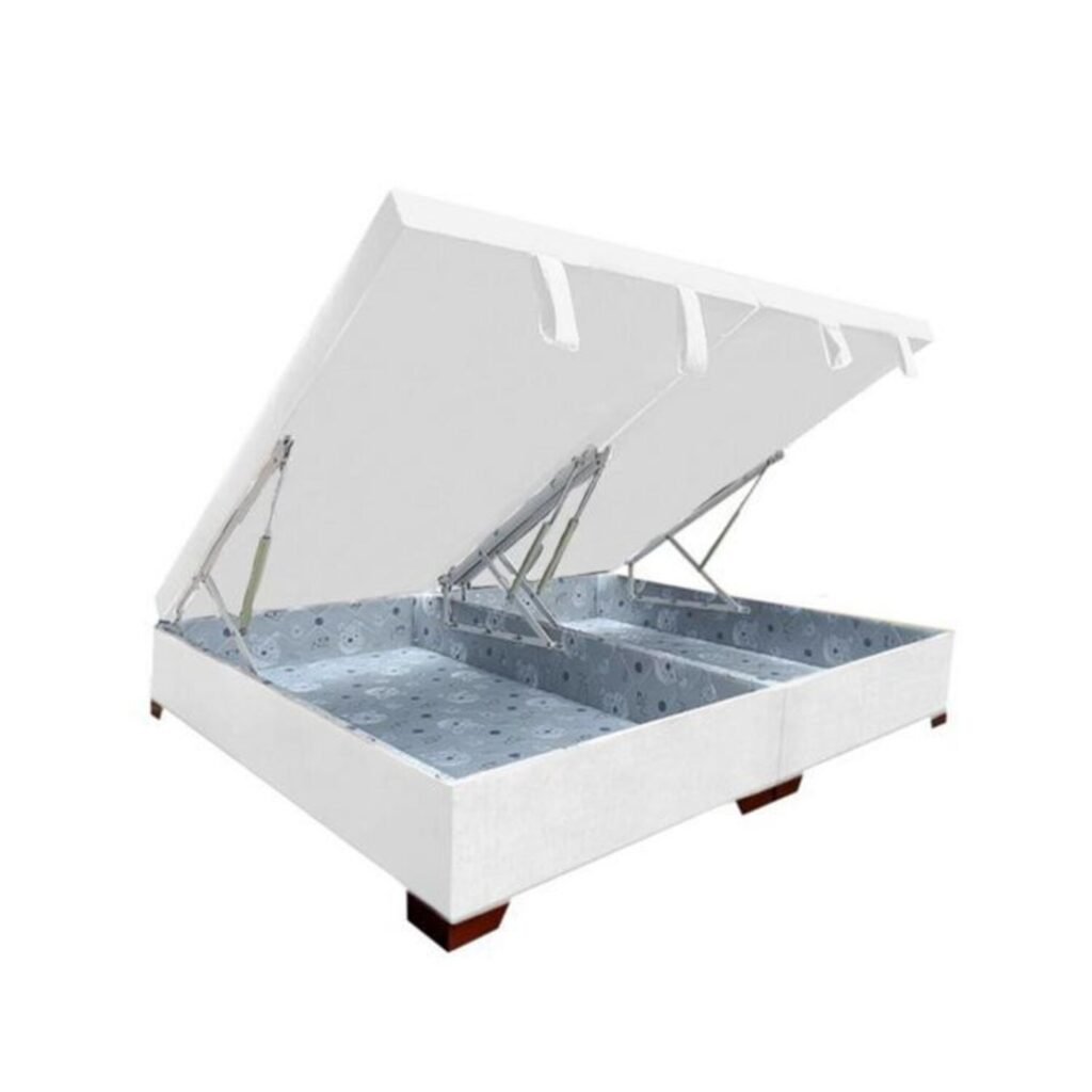 BASE CAMA BAÚL HIDRÁULICA DIVIDIDA – Muebles Magic Class