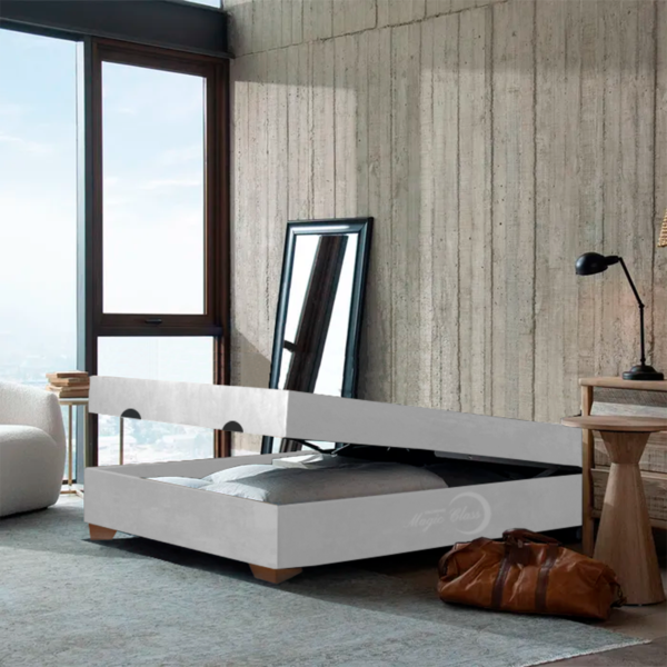 CAMA BAÚL CON APERTURA HORIZONTAL