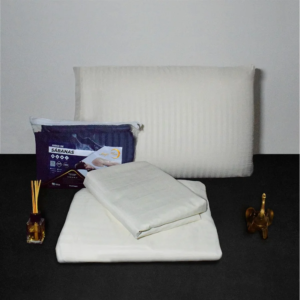 JUEGO DE SÁBANAS BEIGE