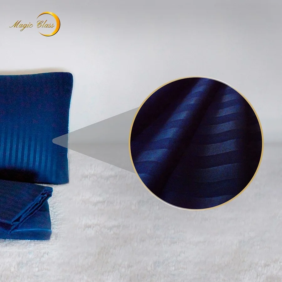 JUEGO DE SÁBANAS AZUL - Imagen 2